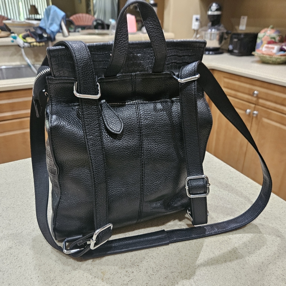 BADASS CROCODILE BAG, CROCODILE Handbag, Alligator Backpack - Picture 6 of 6